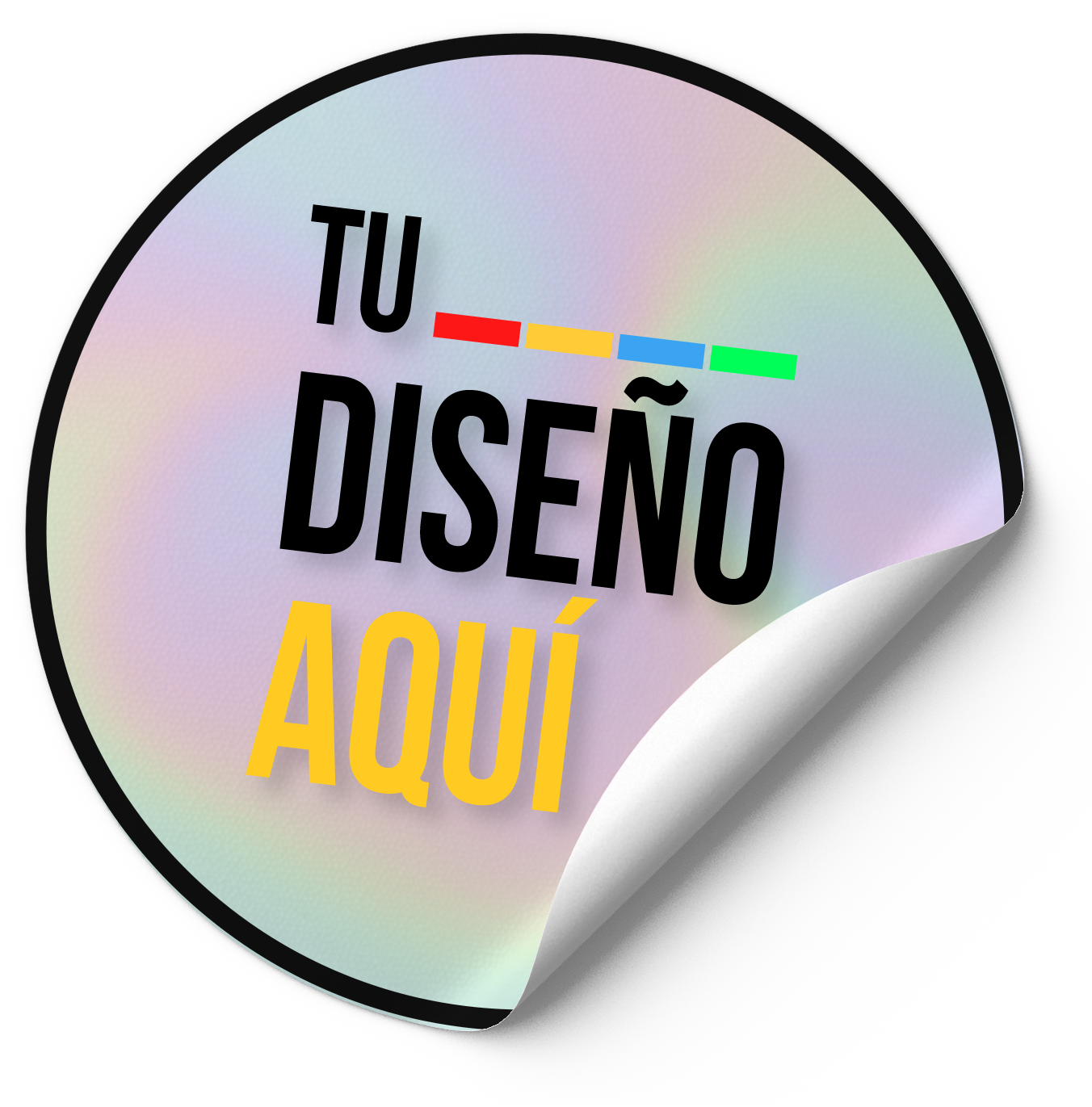 STIKERS PERSONALIZADOS 200 UD